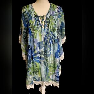 Colorful Tropical Blouse!